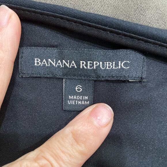 Banana Republic Womens One Shoulder Ponte Fit and Flare Dress Size 6 - Picture 5 of 16